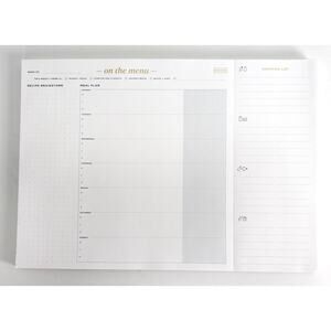 Weekly Meal Planner Pad from Ink & Volt